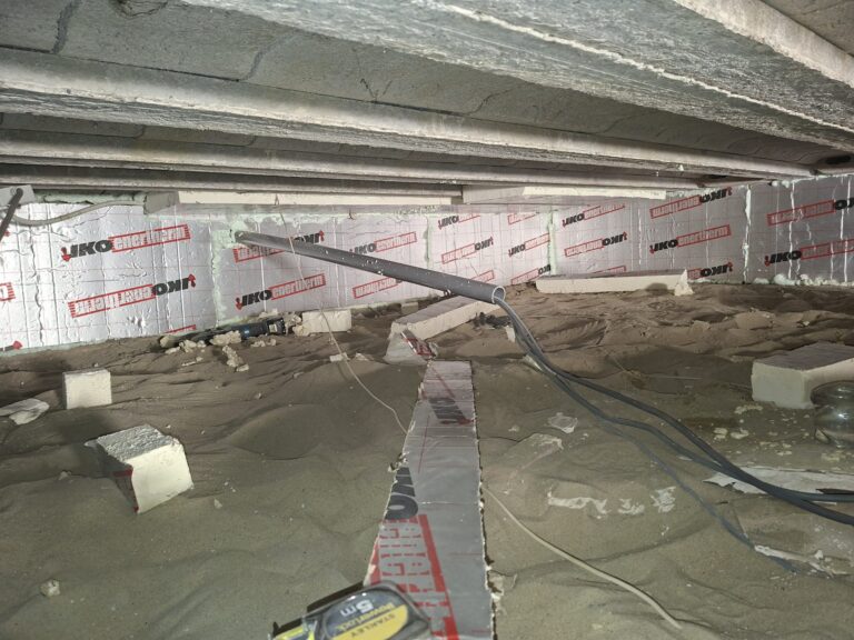Vloerisolatie - renovatieproject door Exclu Bouw in Nijmegen