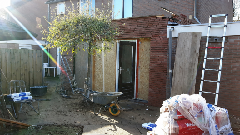 Uitbouwen - renovatieproject door Exclu Bouw in Nijmegen